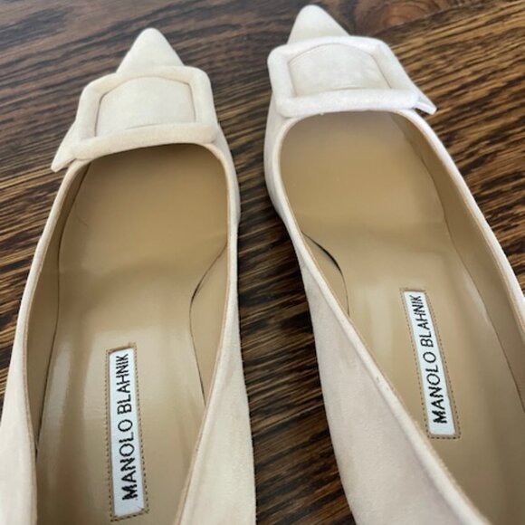 Manolo Blahnik Maysale Pump 50 - BRAND NEW - Size 39.5 EU (9US/8.5US) - Picture 14 of 15